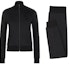 Order (Women) FENDI Black Solid Color Casual Knit Sweatshirt and Pants Set FAJ098AGM4F0GME