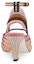 Purchase (Women) Fendi Block Heel Peep-Toe Square Front Fashion Slide 'Pink Brown' 8X6910A6RQF16M8
