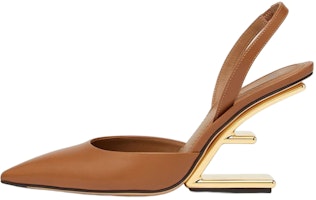 (Women) Fendi Calfskin High-Heel Sandals 'Brown' 8J8367NA7F0QB7 (Women) Fendi Calfskin High-Heel Sandals 'Brown' 8J8367NA7F0QB7