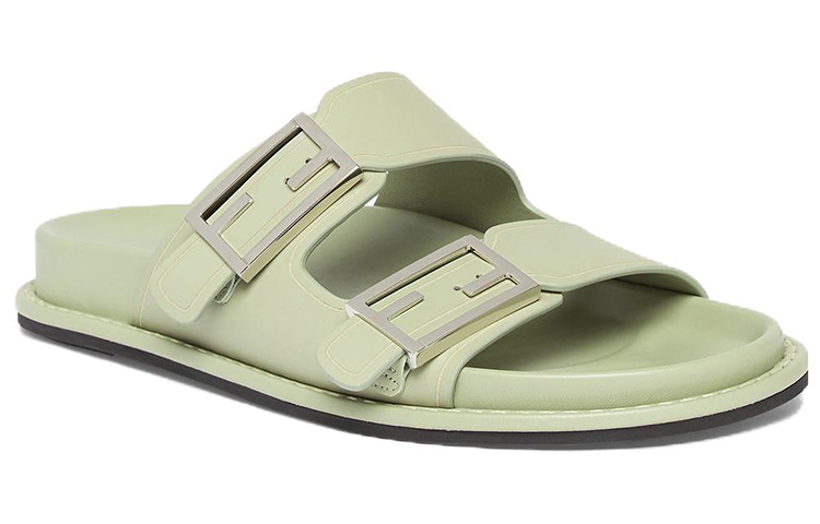 (W) Fendi Calfskin Sandal 'Decorative Buckle' 圖 3