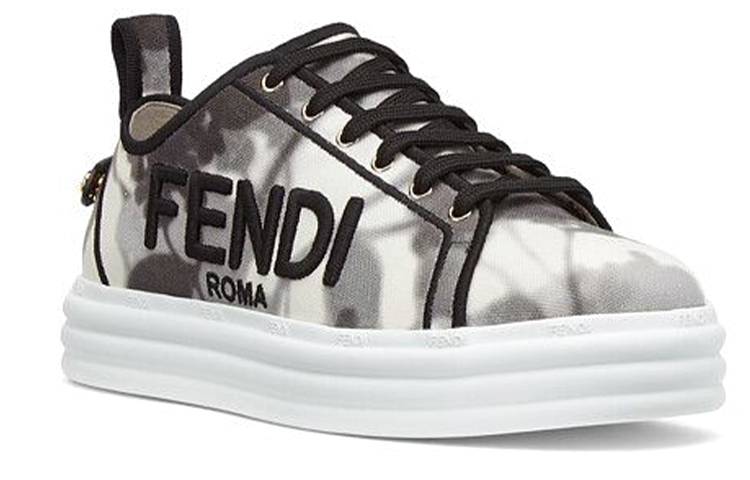(W) Fendi Canvas Low 'Grey Fashion' 圖 2