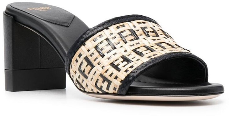 (Women) Fendi Casual Chunky Heel Slide 'Black Fashion' 8R8091AEH7F1D1U Order (Women) Fendi Casual Chunky Heel Slide 'Black Fashion' 8R8091AEH7F1D1U