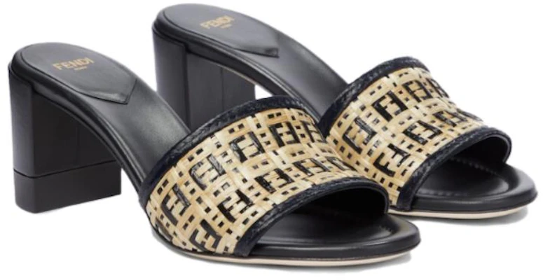 (Women) Fendi Casual Chunky Heel Slide 'Black Fashion' 8R8091AEH7F1D1U Purchase (Women) Fendi Casual Chunky Heel Slide 'Black Fashion' 8R8091AEH7F1D1U