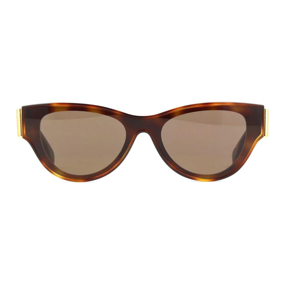 (Women) FENDI Cat-Eye Sunglasses for Women - Brown with Logo Design Temples FE40135I 圖 3