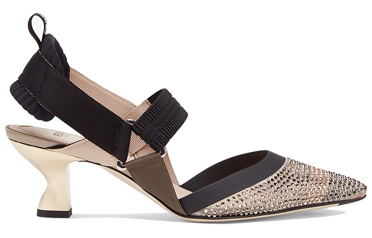 (W) Fendi Colibrì 'Black Gold Mesh' 圖 2