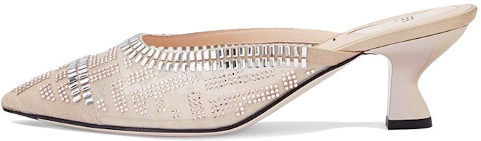 (W) 芬迪Colibrì裸色网纱高跟拖鞋 8R7039A8U8F18RJ Buy (W) 芬迪Colibrì裸色网纱高跟拖鞋 8R7039A8U8F18RJ