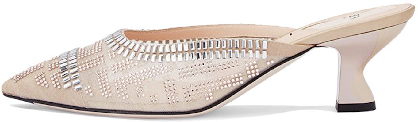 (Women) Fendi Colibrì 'Mesh Nude High Heel Slippers' 8R7039A8U8F18RJ Buy (Women) Fendi Colibrì 'Mesh Nude High Heel Slippers' 8R7039A8U8F18RJ