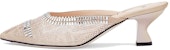 (W) Fendi Colibrì 'Mesh Nude Selipar Tumit Tinggi' 8R7039A8U8F18RJ
