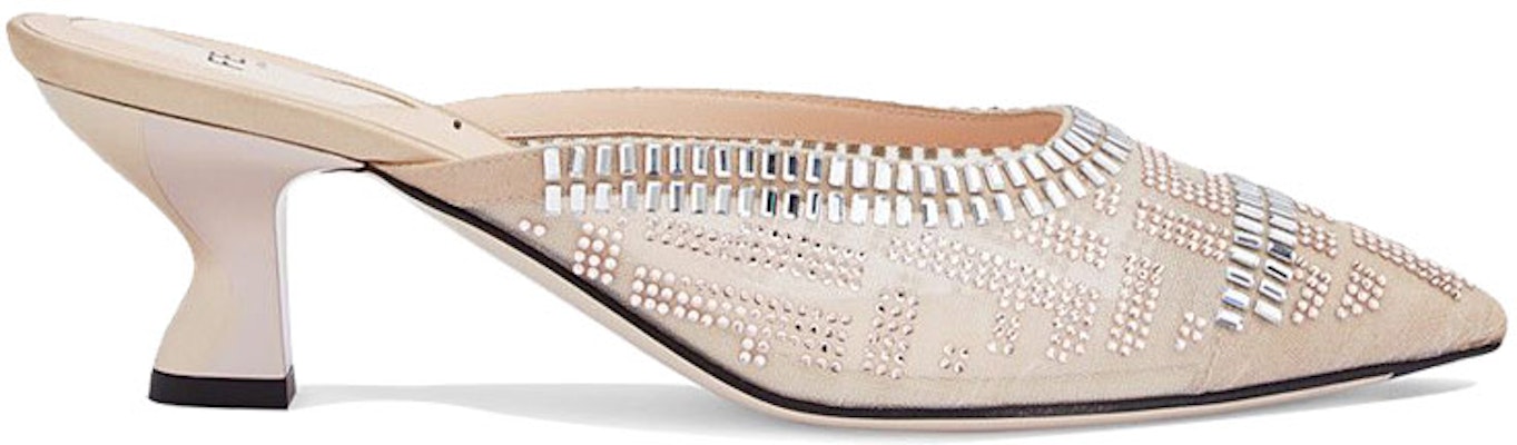 (Women) Fendi Colibrì 'Mesh Nude High Heel Slippers' 8R7039A8U8F18RJ Order (Women) Fendi Colibrì 'Mesh Nude High Heel Slippers' 8R7039A8U8F18RJ