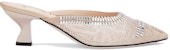 (W) Fendi Colibrì 'Mesh Nude Selipar Tumit Tinggi' 8R7039A8U8F18RJ