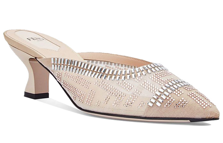 Lookbook (W) Fendi Colibrì ''Mesh Nude High Heel Pantoletten'' 8R7039A8U8F18RJ