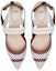 Purchase (Women) Fendi Colibrì 'White Slingback Heels' 8J7008A8U3F18R9