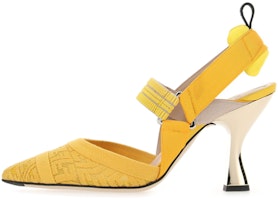 (Women) Fendi Colibrì 'Yellow Slingback' 8J8131AE7PF1C9R (Women) Fendi Colibrì 'Yellow Slingback' 8J8131AE7PF1C9R