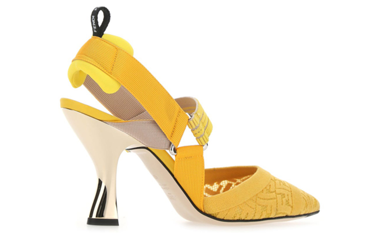 Lookbook (Women) Fendi Colibrì 'Yellow Slingback' 8J8131AE7PF1C9R