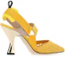 Lookbook (Women) Fendi Colibrì 'Yellow Slingback' 8J8131AE7PF1C9R