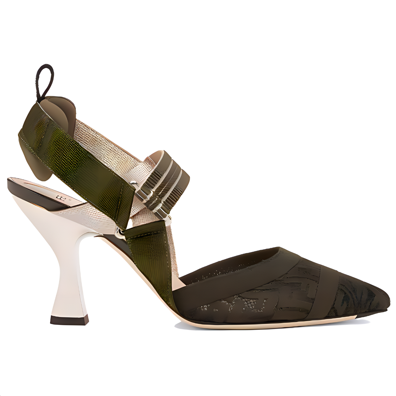 (W) Fendi Colibrì High Heels 'Green Open-Heel' 圖 3