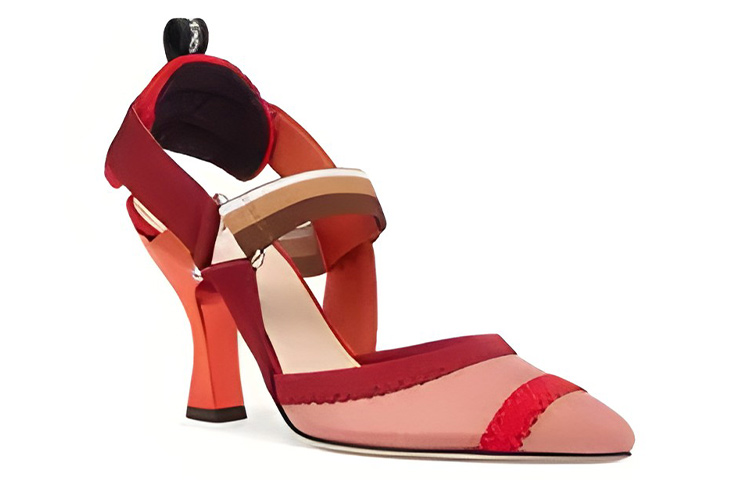 (W) Fendi Colibrì High Heels 'Red Mesh' 圖 2