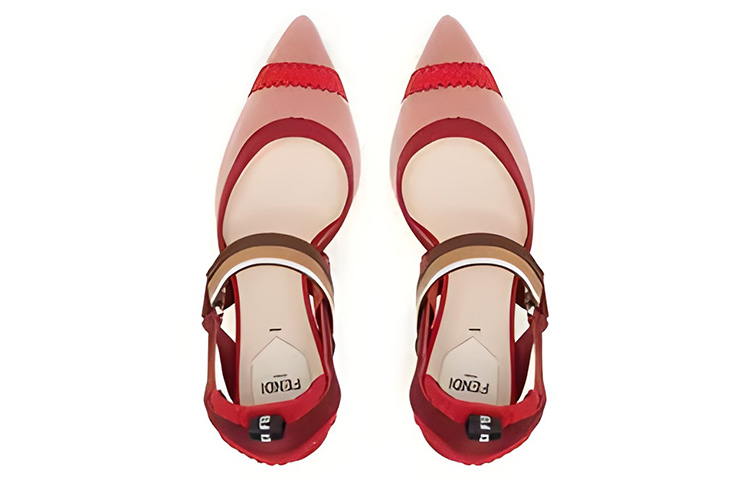 (W) Fendi Colibrì High Heels 'Red Mesh' 圖 3