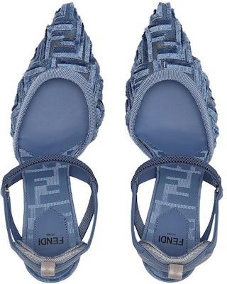 (W) Fendi Colibrì Lite 'Blue Stiletto' Sepatu Hak Biru 8J8361AN7EF1KNL Lookbook (W) Fendi Colibrì Lite 'Blue Stiletto' Sepatu Hak Biru 8J8361AN7EF1KNL