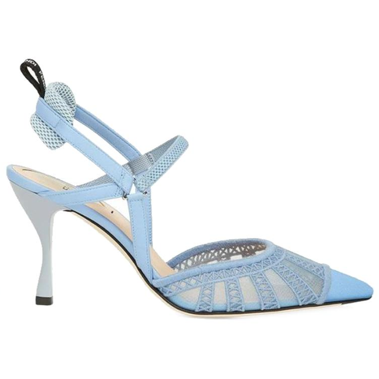 Order (W) Fendi Colibrì Slingback Heels 'Jala Biru Muda' 8J8103AEH4F1D1S