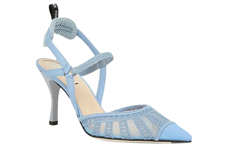Lookbook (W) Fendi Colibrì Slingback Heels 'Jala Biru Muda' 8J8103AEH4F1D1S