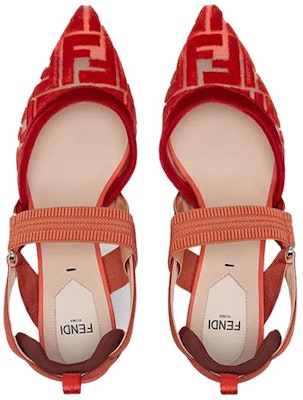 (Women) Fendi Colibrì Slingback Heels 'Red' 8J8195AGEGF1FZK Shop (Women) Fendi Colibrì Slingback Heels 'Red' 8J8195AGEGF1FZK