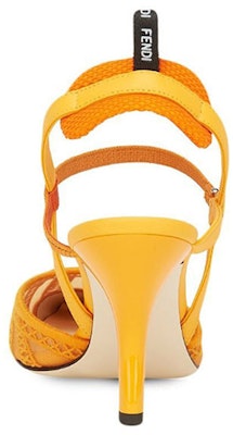 (Women) Fendi Colibrì Slingback Heels 'Yellow Mesh' 8J8103AEH4F1D1R Purchase (Women) Fendi Colibrì Slingback Heels 'Yellow Mesh' 8J8103AEH4F1D1R