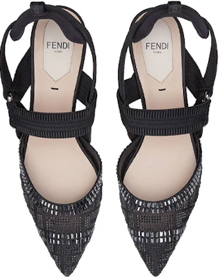 (W) Fendi Colibrì Slingback High Heel ''Schwarzes Mesh'' 8J6969A8UFF18RU Purchase (W) Fendi Colibrì Slingback High Heel ''Schwarzes Mesh'' 8J6969A8UFF18RU