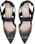 (W) Fendi Colibrì Slingback Tumit Tinggi 'Jaring Hitam' 8J6969A8UFF18RU