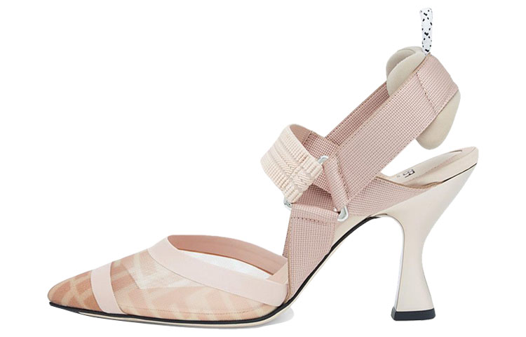 Buy (W) Fendi Colibrì Slingback Tumit Tinggi 'Pink' 8J6851A8UGF19MN