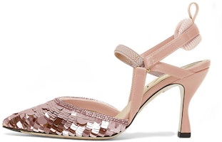 (W) Fendi Colibri Tacones 8.5cm 'Rosa con Lentejuelas Slingback' 8J8363ALIWF1JFJ Buy (W) Fendi Colibri Tacones 8.5cm 'Rosa con Lentejuelas Slingback' 8J8363ALIWF1JFJ