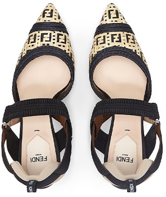 (W) Fendi Colibri 'Beige Hitam Slingback' 8J8097AEH9F1D1U Shop (W) Fendi Colibri 'Beige Hitam Slingback' 8J8097AEH9F1D1U
