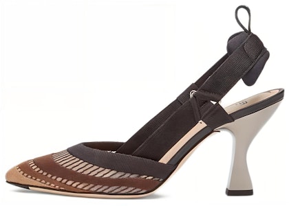 (W) Fendi Colibri 'Hitam Jala Sepatu Hak Tinggi Lancip' 8J8132AE7ZF1EB9 Buy (W) Fendi Colibri 'Hitam Jala Sepatu Hak Tinggi Lancip' 8J8132AE7ZF1EB9