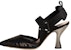 (Women) Fendi Colibri 'Black Slingback Heels' 8J7007ABOFF0ABB