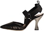 Buy (Women) Fendi Colibri 'Black Slingback Heels' 8J7007ABOFF0ABB