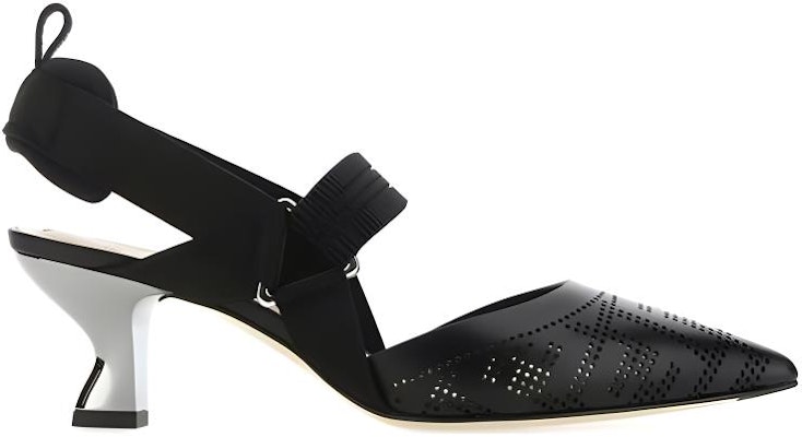 (Women) Fendi Colibri 'Black Slingback Heels' 8J7008ABOFF0ABB Order (Women) Fendi Colibri 'Black Slingback Heels' 8J7008ABOFF0ABB