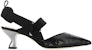 (Women) Fendi Colibri 'Black Slingback Heels' 8J7008ABOFF0ABB