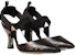 (Women) Fendi Colibri 'Black Slingback Heels' 8J7007ABOFF0ABB