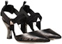 Lookbook (Women) Fendi Colibri 'Black Slingback Heels' 8J7007ABOFF0ABB