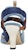 (W) Fendi Colibri 'Slingback Biru Bersulam' Tumit Tinggi 8.5cm 8J8143AO0EF1KOO