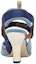 Shop (W) Fendi Colibri 'Slingback Biru Bersulam' Tumit Tinggi 8.5cm 8J8143AO0EF1KOO