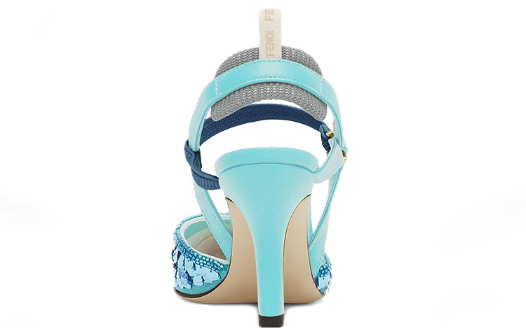 Purchase (W) Fendi Colibri ''Blu Slingback a Punta'' Tacchi Stiletto 8.5cm 8J8363ALIWF1JFK