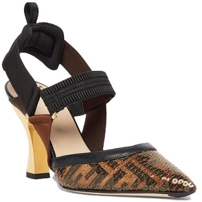 (W) Fendi Colibri 'Tumit Runcing Coklat Stiletto' 8J8459-AOME-F1MEG Order (W) Fendi Colibri 'Tumit Runcing Coklat Stiletto' 8J8459-AOME-F1MEG