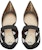 (W) Fendi Colibri 'Tumit Runcing Coklat Stiletto' 8J8459-AOME-F1MEG