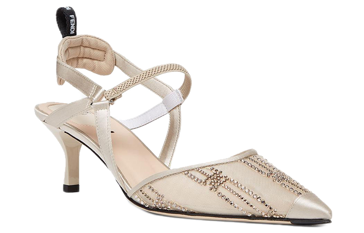 (W) Fendi Colibri 'Embellished Mesh Fashion Sandal - Lotus Pink' 圖 3