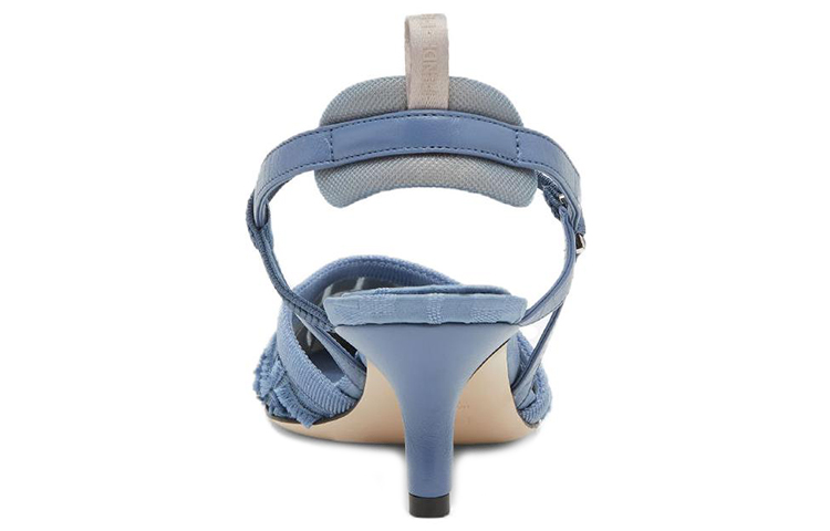 (W) Fendi Colibri 'Embroidered Fringe FF' High Heels 'Blue' 圖 5