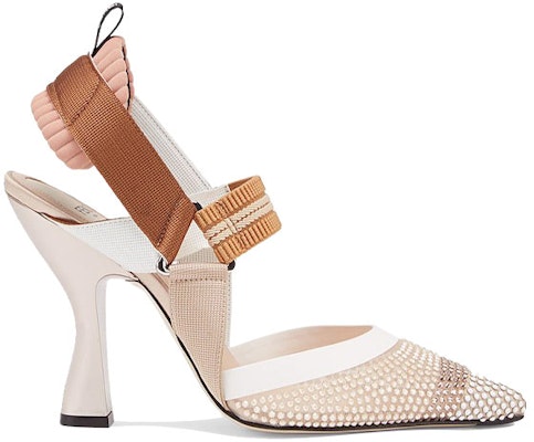 (Women) Fendi Colibri 'Mesh Beige Slingback Heels' 8J6967A8CBF16ZS Order (Women) Fendi Colibri 'Mesh Beige Slingback Heels' 8J6967A8CBF16ZS