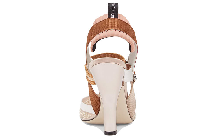 Shop (W) Fendi Colibri ''Mesh Beige Slingback Heels'' Damen High Heels Beige. 8J6967A8CBF16ZS