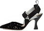 Buy (Women) Fendi Colibri 'Mesh FF Logo Slingback Heels - Black' 8J8194AGEGF0MQ0