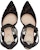(Women) Fendi Colibri 'Mesh FF Logo Slingback Heels - Black' 8J8194AGEGF0MQ0
